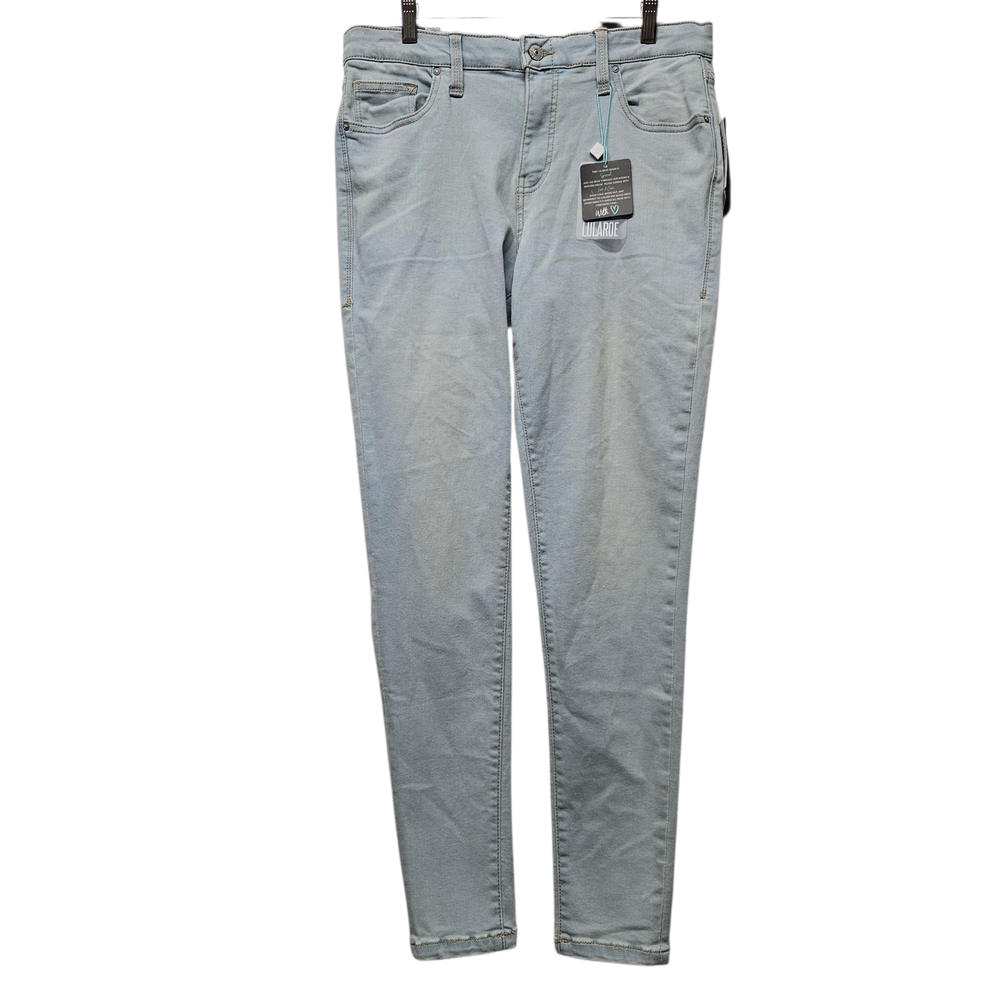Lularoa Skinny Fit Jeans Womens Size 30 High Waist Light Blue Denim Stretch New